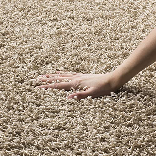 Image of Handwoven Microfibre 3D Rug for Living Room (Beige, 2 X 6 Feet (Runner), Microfibre)