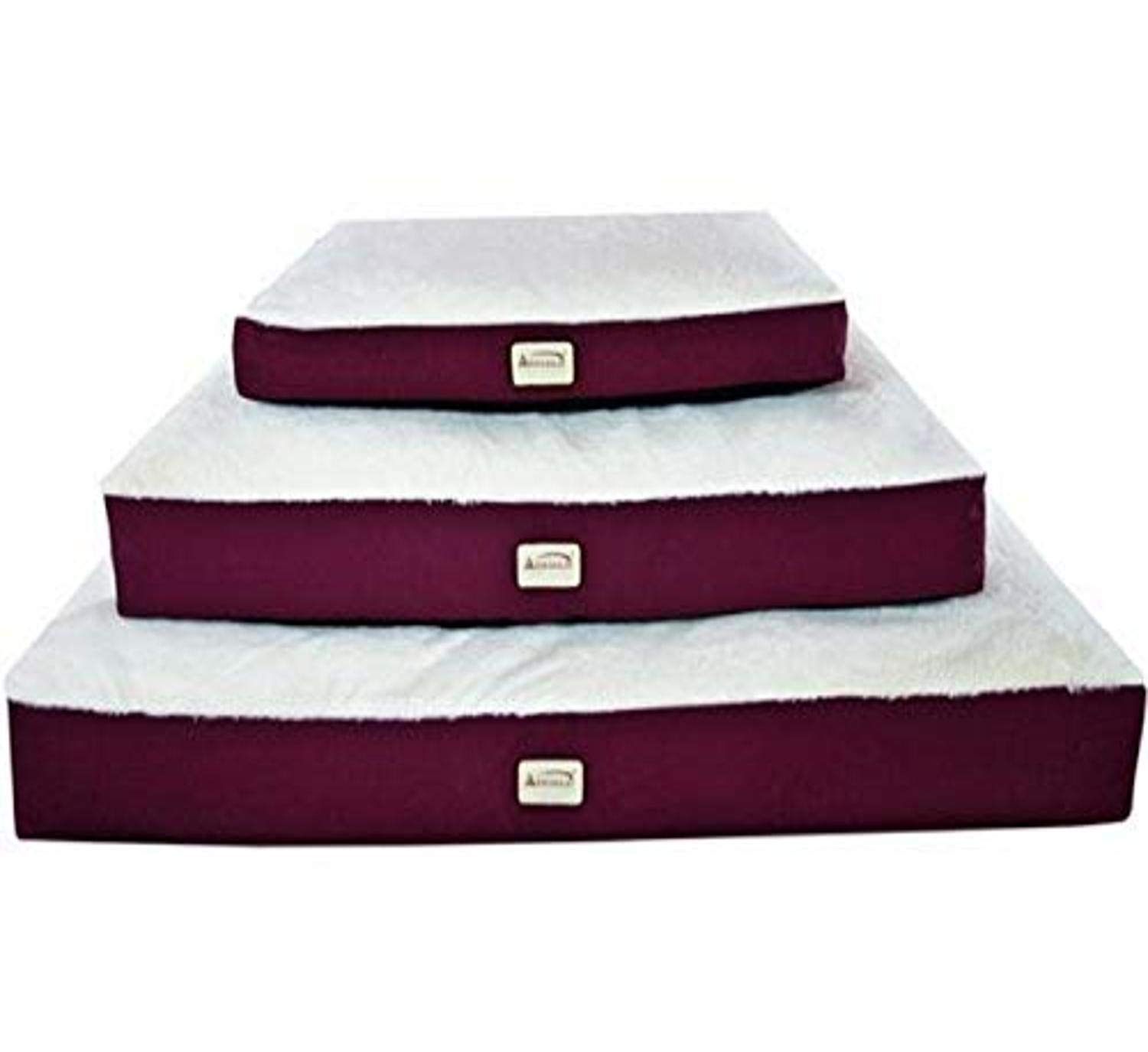 ArmarkatPet Bed Mat, 60"" x 43"" x 8""/XX-Large, Ivory (M02HJH/MB-XXL)