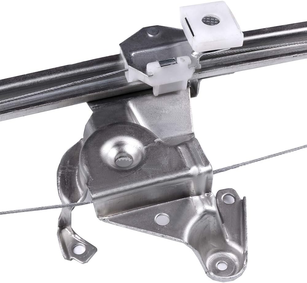 SCITOO 740-452 and 740-453 Power Window Regulator Driver Side and Passenger Side Compatible for 1997-1999 for Mercedes-Benz E300, Power Window Regulator Without Motor