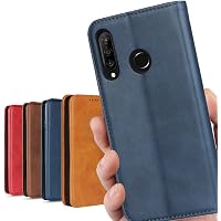 iCoverCase Mobile Phone Cover Case, Compatible with HUAWEI P30 lite/ P30 lite Premium HWV33, Notebook Type, High-Quality Synt