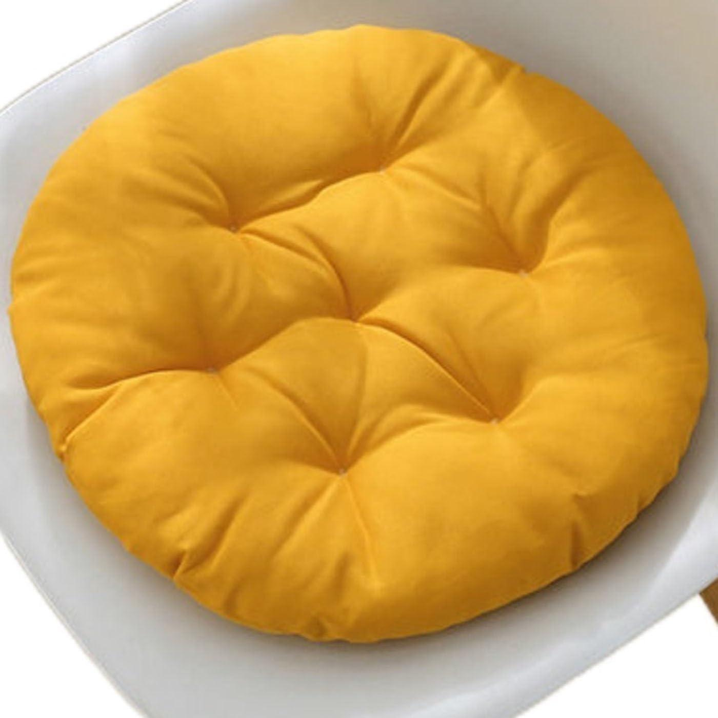 Zzdzw Color 20 Round Chair Cushion Dia 35 40 45 50 Cm Circular Chair Pad Outdoor Indoor Seat Cushion For Seat Is Very Soft Butt Pad For Kitchen Stool Cushions For Chairs Decoration(,50X50 Cm)