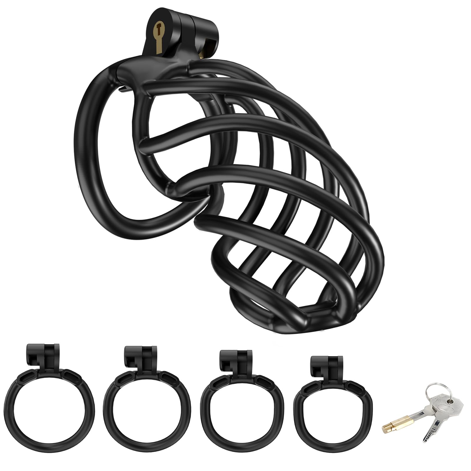 Amazon.com: Generic Male Chastity Cage, Invisible Male Chastity Device ...