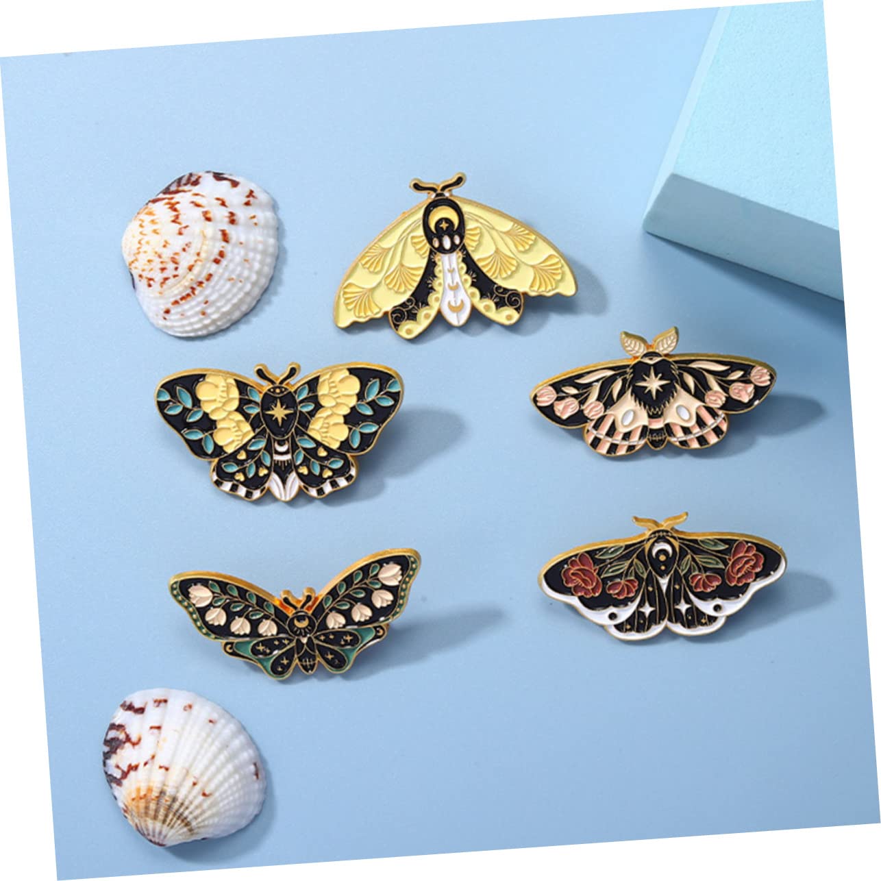 Healeved Teiliges Farbenfrohe Broschen Metall Anstecknadeln Für Frauen Dekorative Brosche Für Kleidung Accessoires Für Outfits Taschen
