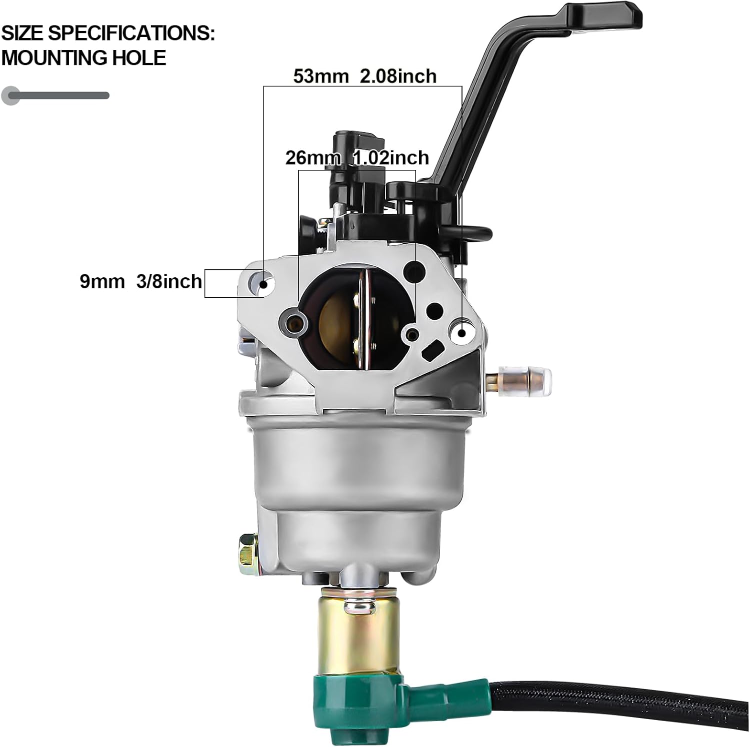 SOFO Carburetor for Predator 420cc 7000 8750 Champion 389cc 6000W 7000W Generac GP5500 GP6500 GP6500E GP7500E Powermate 6500 Generator Parts