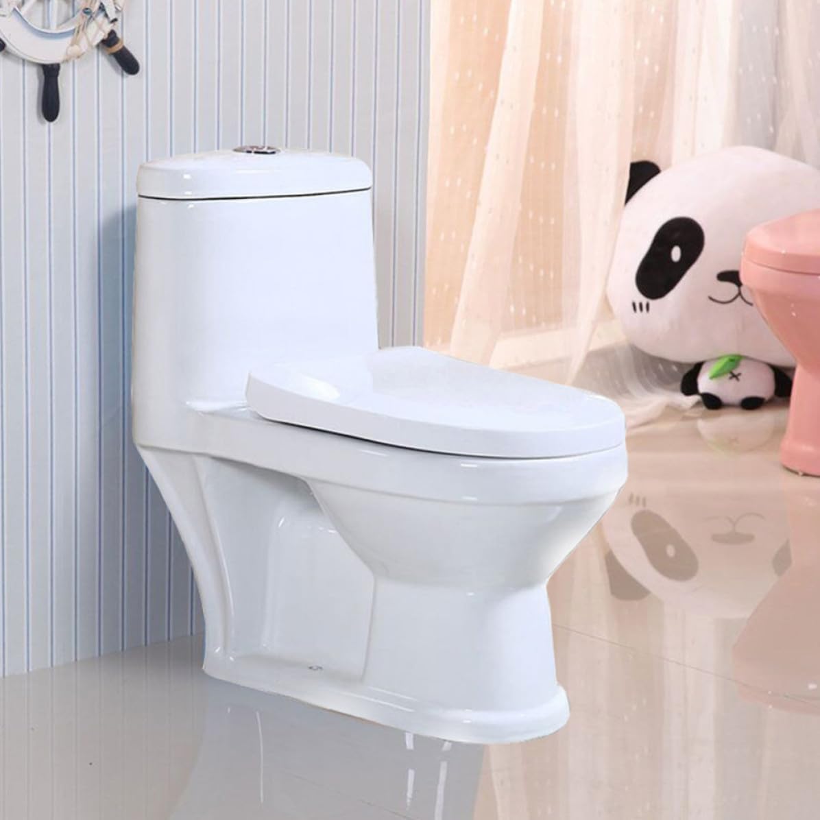 Portable Toilet Trainer Seat and Lightweight Pp Material Sturdy and Easy to Carry Home Potty Training Seat for Potty Training and Go