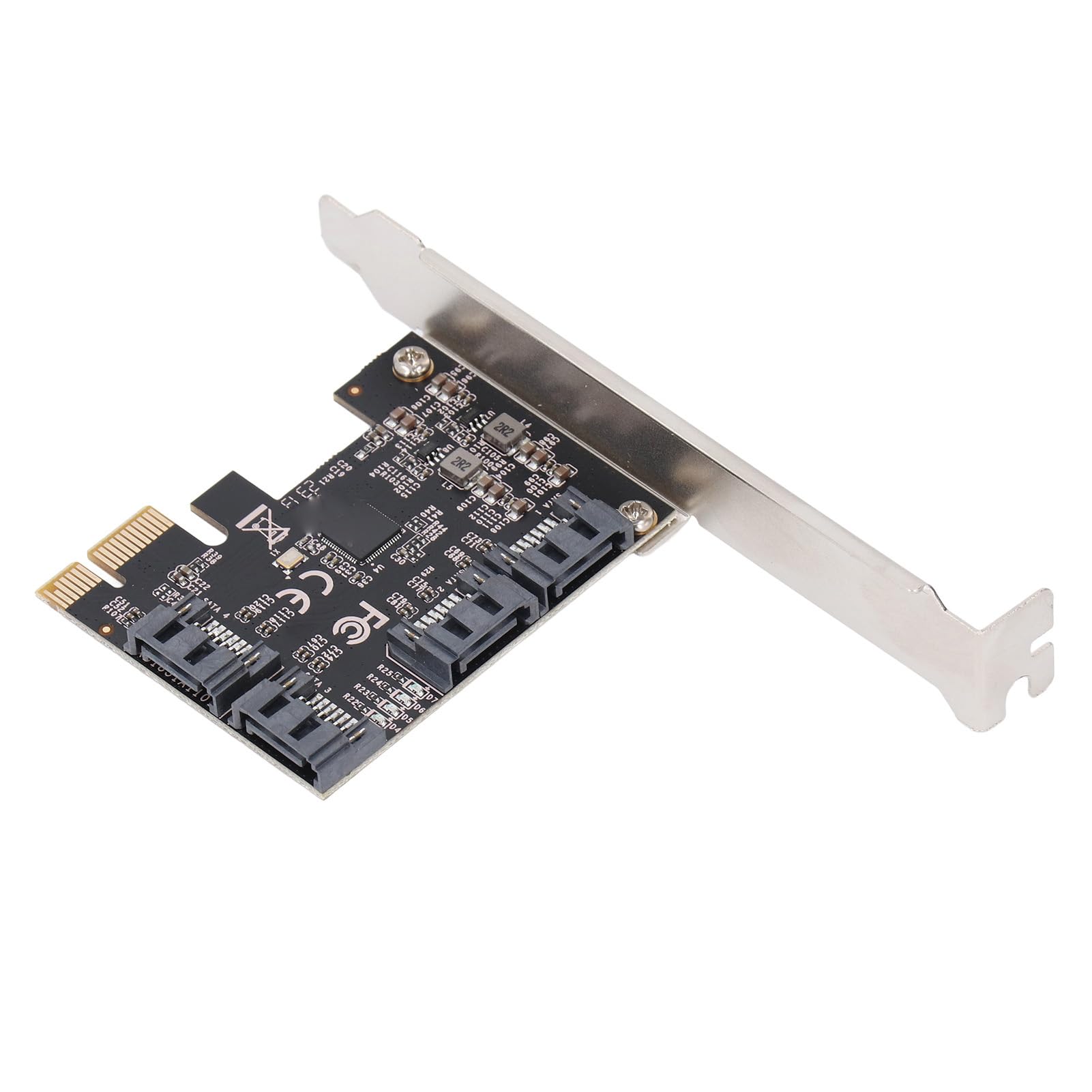 La Carte D'Extension PCI-E Vers 10 Ports SATA3.0 ASM1064 Serveur de