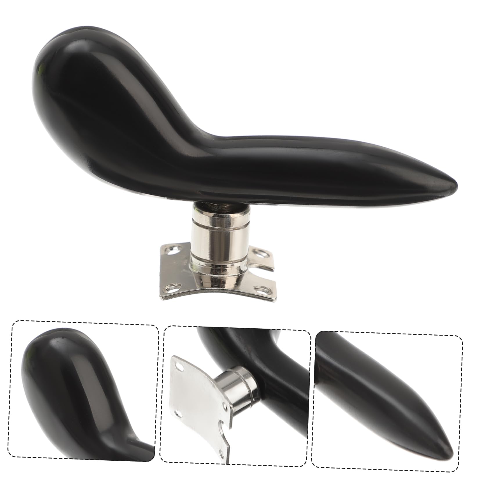 ifundom Bassoon Hand Rest Set Black c Key Bassoon Hand Rest Pad Wrist Support Pad