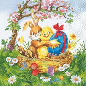 Servietten Ostern Easter Friends Serwetki 20 sztuk