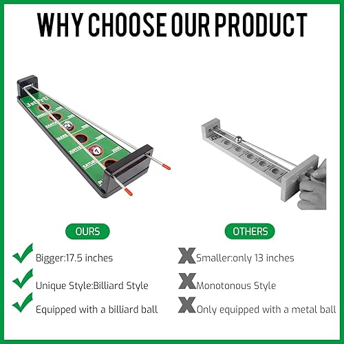 Miniatura 2 de Juego Shoot The Moon, grande de 17.5 pulgadas, juegos clásicos de escritorio, tablero de madera maciza con bola y varillas de metal, estilo billar,
