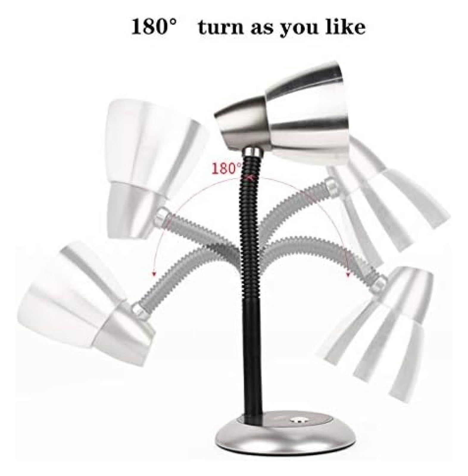 Lampa biurkowa w stylu vintage z metalu z przyciskiem, światło chroniące oczy, lampka biurkowa do czytania, lampa biurkowa do dekoracji domu, biura, salonu, lampa stołowa