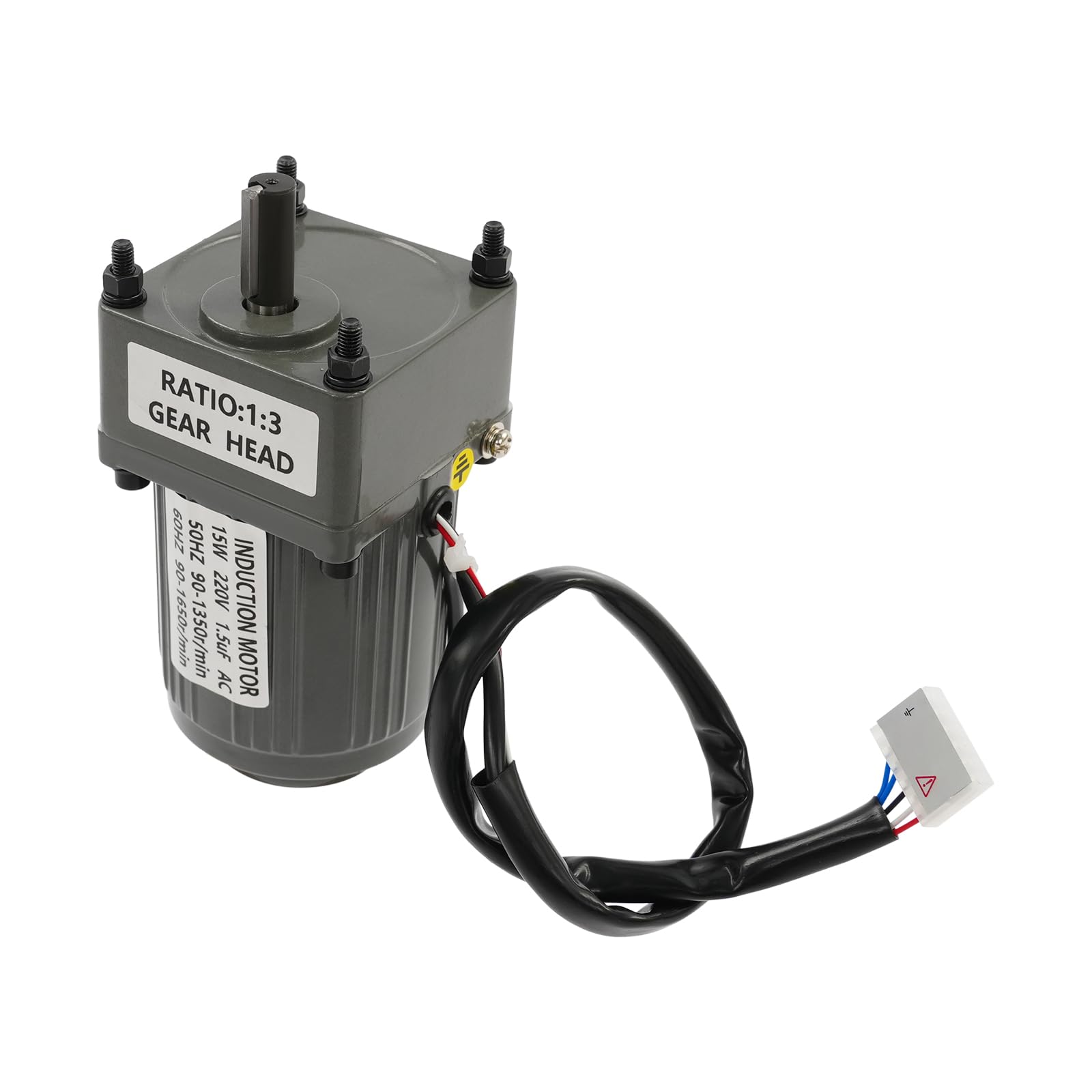 Kit motoriduttore, motoriduttore con regolatore di velocità variabile, 15 W, AC 220 V, motore elettrico reversibile