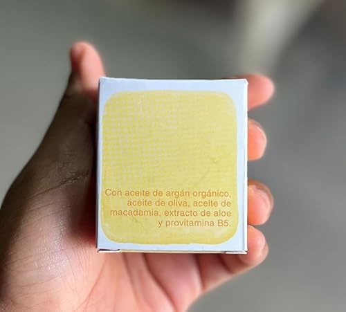 Miniatura 6 de Barra de champú de naranja silvestre de 3.5 onzas con aceite de oliva, argán y macadamia, sin sulfatos ni parabenos y barra acondicionadora de