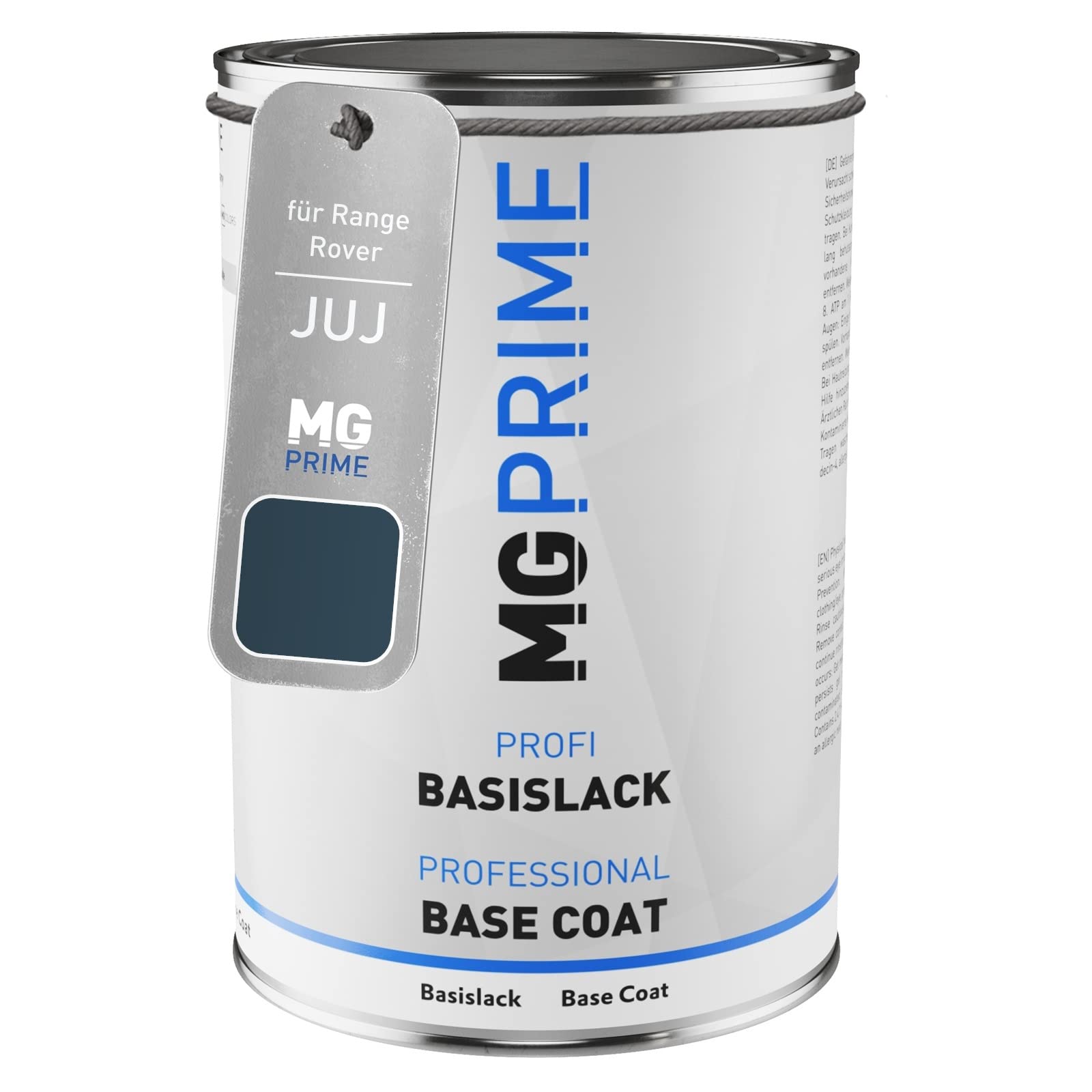 MG PRIME Car paint Can ready-to-spray for Range Rover JUJ / LRC434 Plymouth Blue Metallic Base coat 1.0 litre 1000ml