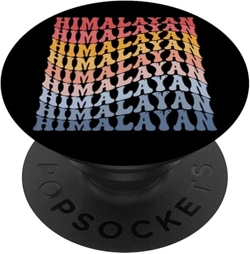 Himalayan Groovy Cat PopSockets Standard PopGrip