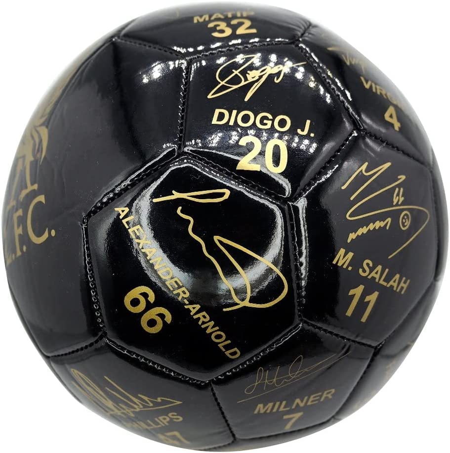 リヴァプールFC サイン入りサッカーボール サイズ5 2019/20 リ