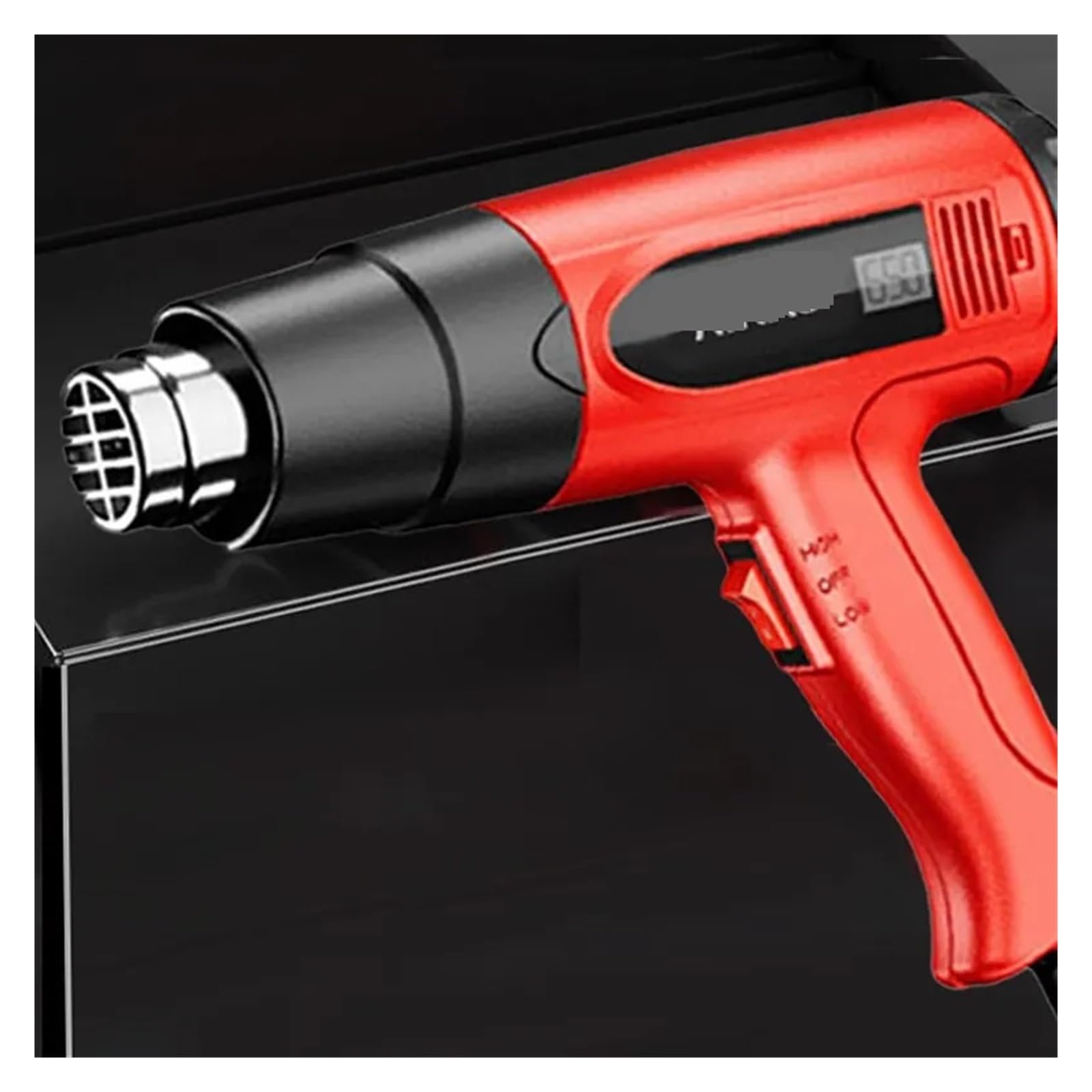 Opalarka 2000W Elektryczna Opalarka Przemysłowa Dmuchawa Gorącego Powietrza Pistolet Do Pieczenia Specjalna Rurka Z Folii Termokurczliwej Elektryczny Pistolet Grzewczy Do obkurczania PCV, rękodzieła,