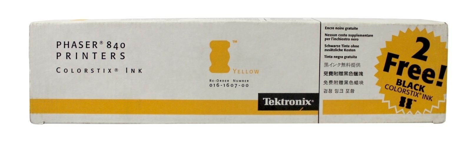 Tektronix Ink Color Sticks for Phaser 840 (5-Yellow 2-Black)