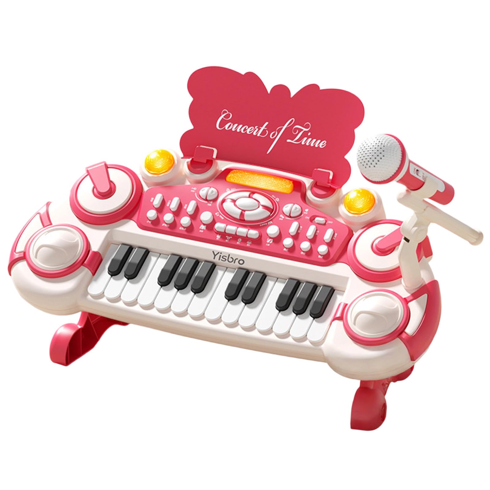 Teclado electrónico de Aprendizaje Inteligente, Juguete Musical para niños Estudiantes con múltiples Tonos, Instrumento Musical, Piano de Juguete, Teclado Realista