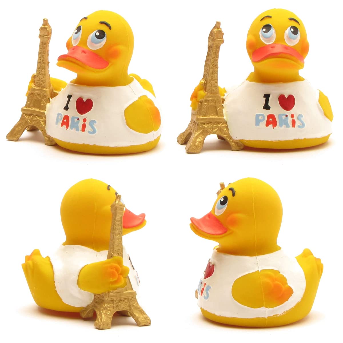 Duckshop I Lanco Paris Rubber Duck, Squeaky Duck, Length: 7.5 cm - Image 3