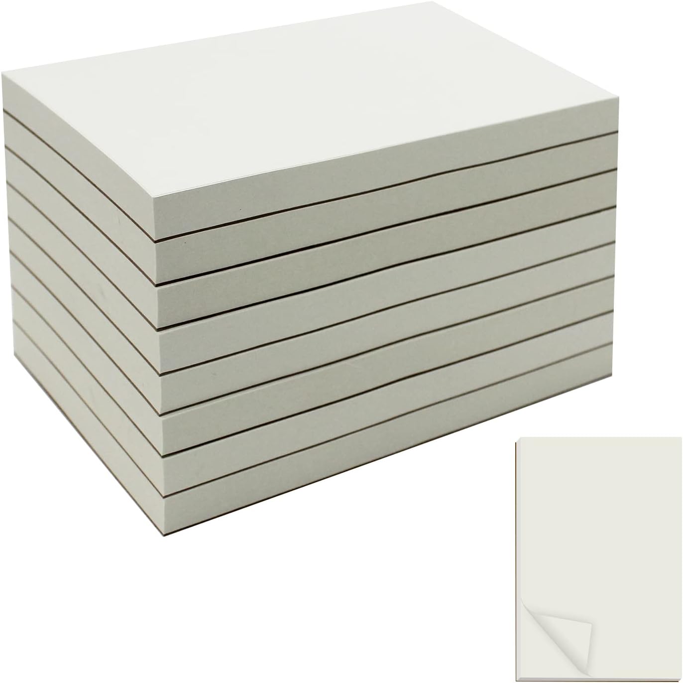suituts 12 Pack 4X6 Inch Memo Pads Small Blank Note Pad bulk Scratch