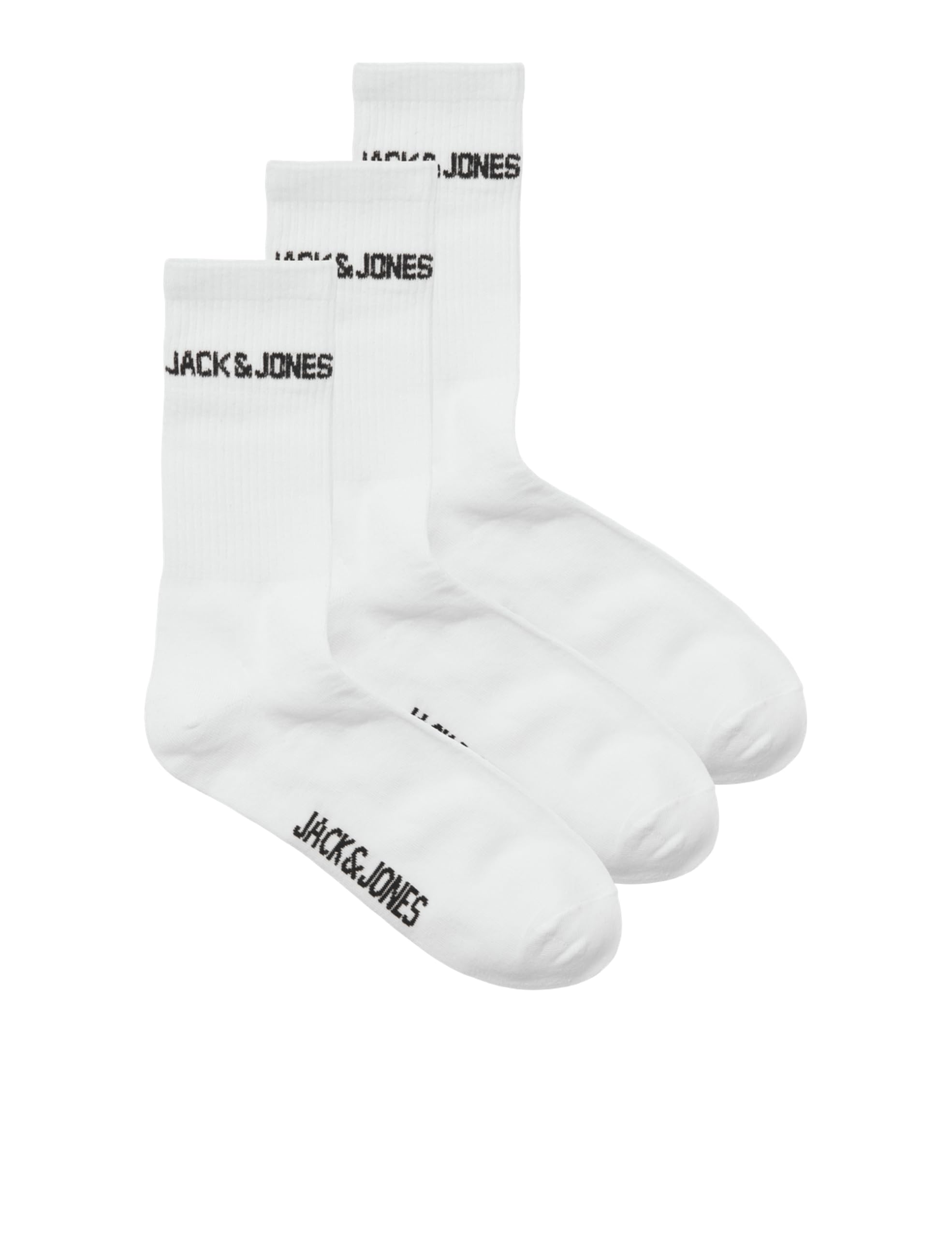 Jack & Jones Blanc Football Socks Melvin (X3)