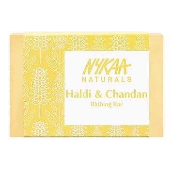 Bathing Soap - Purifying Soap Promotes Clearer, Flawless Skin - Removes Tan, Provides Youthful Glow - Haldi and Chandan - 3.5 oz