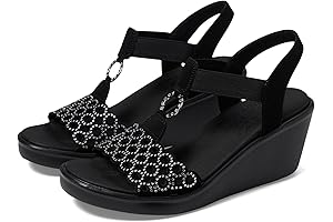SKECHER Wedge Sandals: Women's Rumble on-Queen B2 for Unmatched Comfort and Style