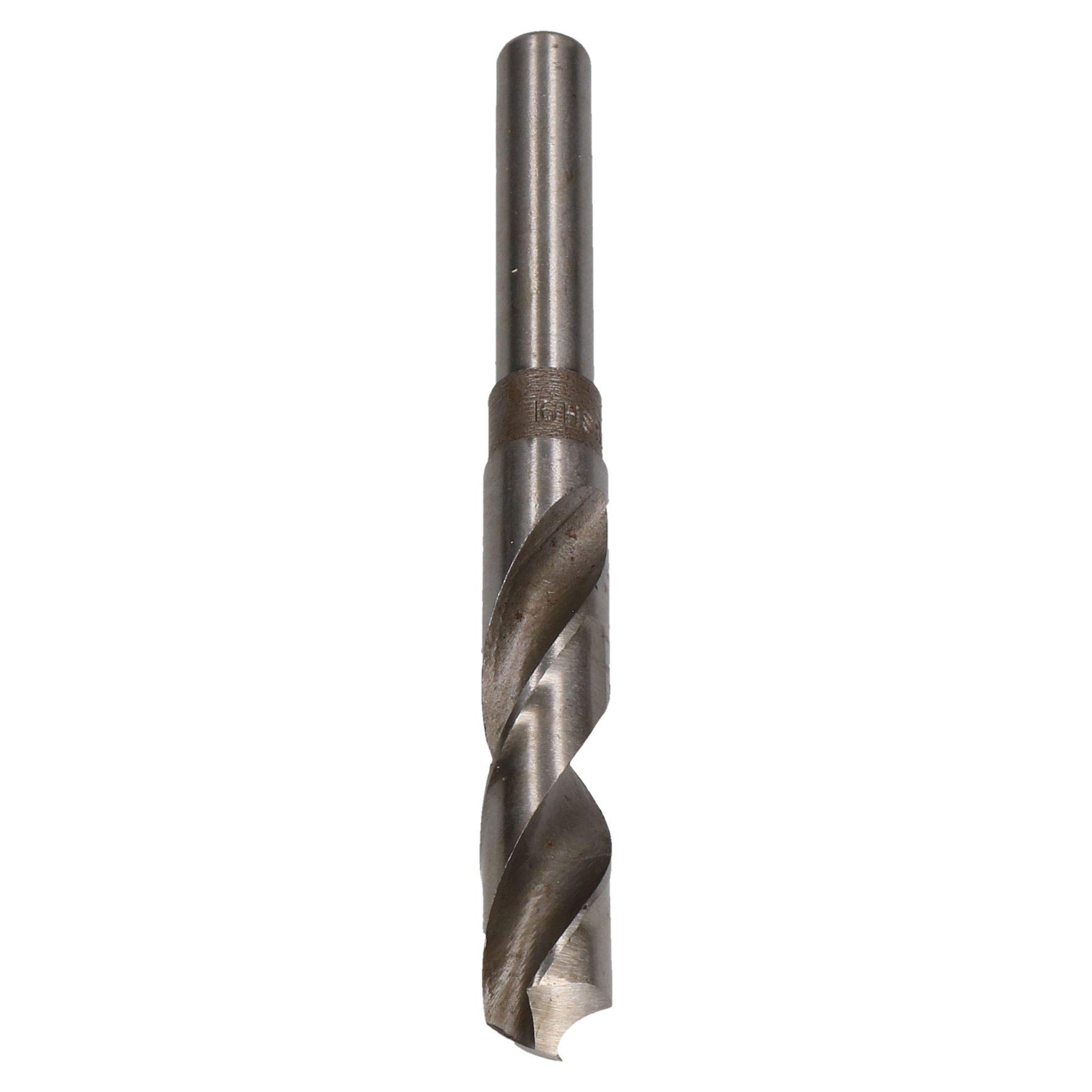 HSS 16mm Blacksmiths Twist Drill Bit with 1/2" Shank for Steel Metal