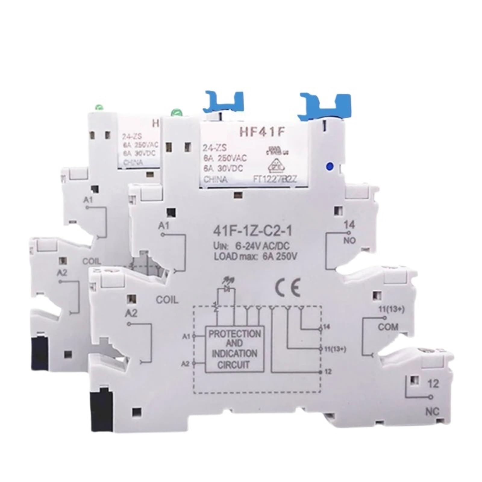 Relais 41F-5-ZS 5V domotique et automatisation maison sur rail DIN