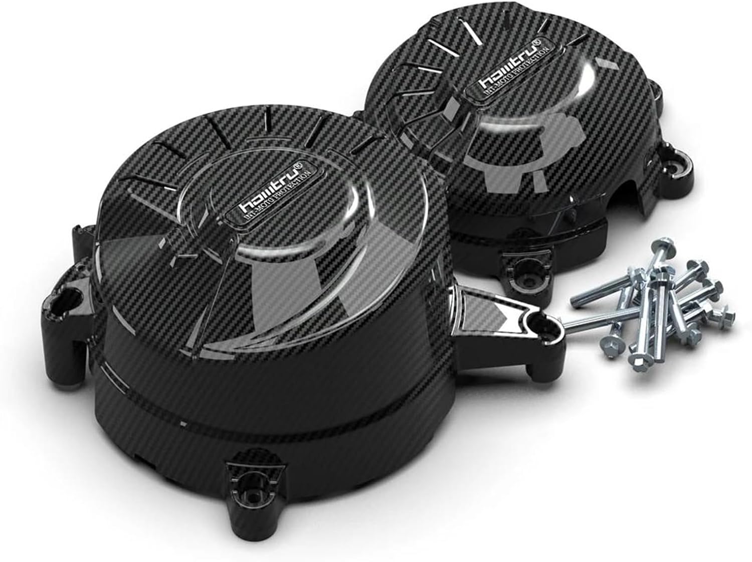 Motorcycle Crankcases Engine Guards for Ducati Streetfighter V4 V4S 2020-2022 Motorcycle Engine Guard Engine Cover Engine Protection Clutch Engine Timing Parts Covers(One Set)