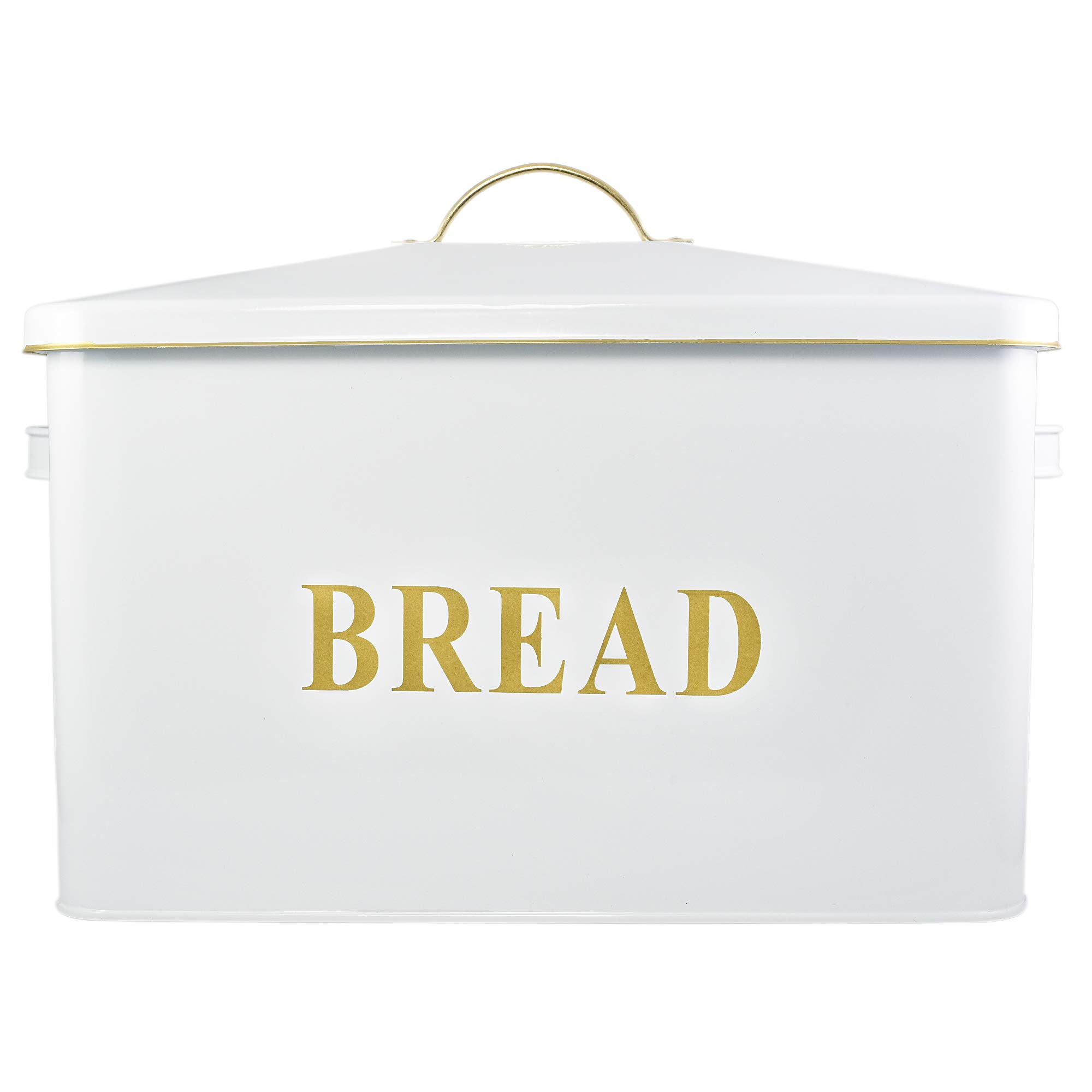 Buy Modern Farmhouse Bread Box Hold 3+ Loaves of Bread Breadbox for Organization and Storage