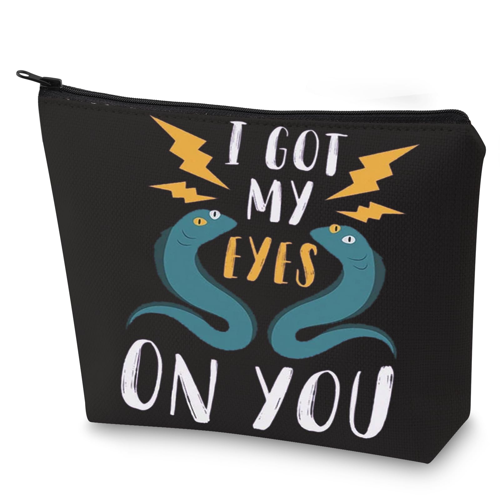 WZMPA Flotsam And Jetsam Fans Cosmetic Bag Movie Inspired Gift I Got My Eyes on You Makeup Zipper Pouch Bag Cartoon Merchandise (Got My Eyes)