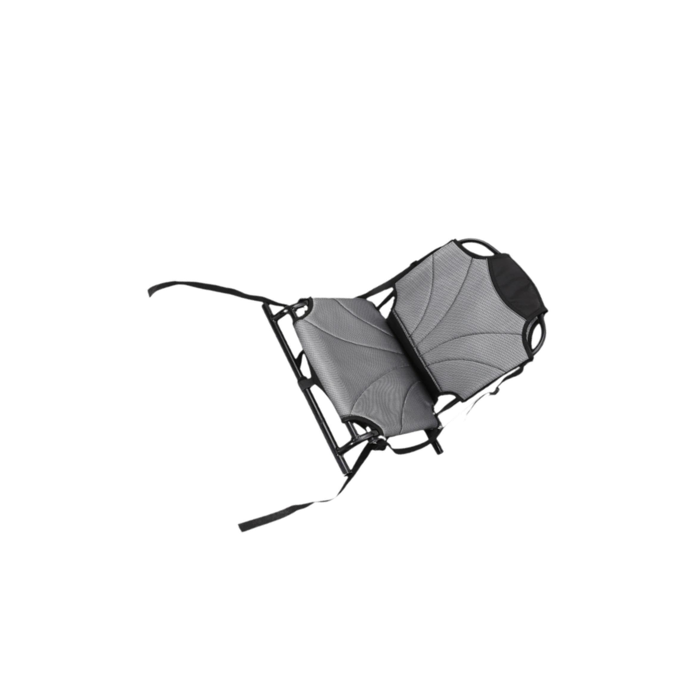 Asiento de kayak plegable Asiento de canoa compacto de repuesto Respaldo ajustable Ofrece comodidad Experiencia de canotaje cómoda Reemplazo de bote de rafting versátil