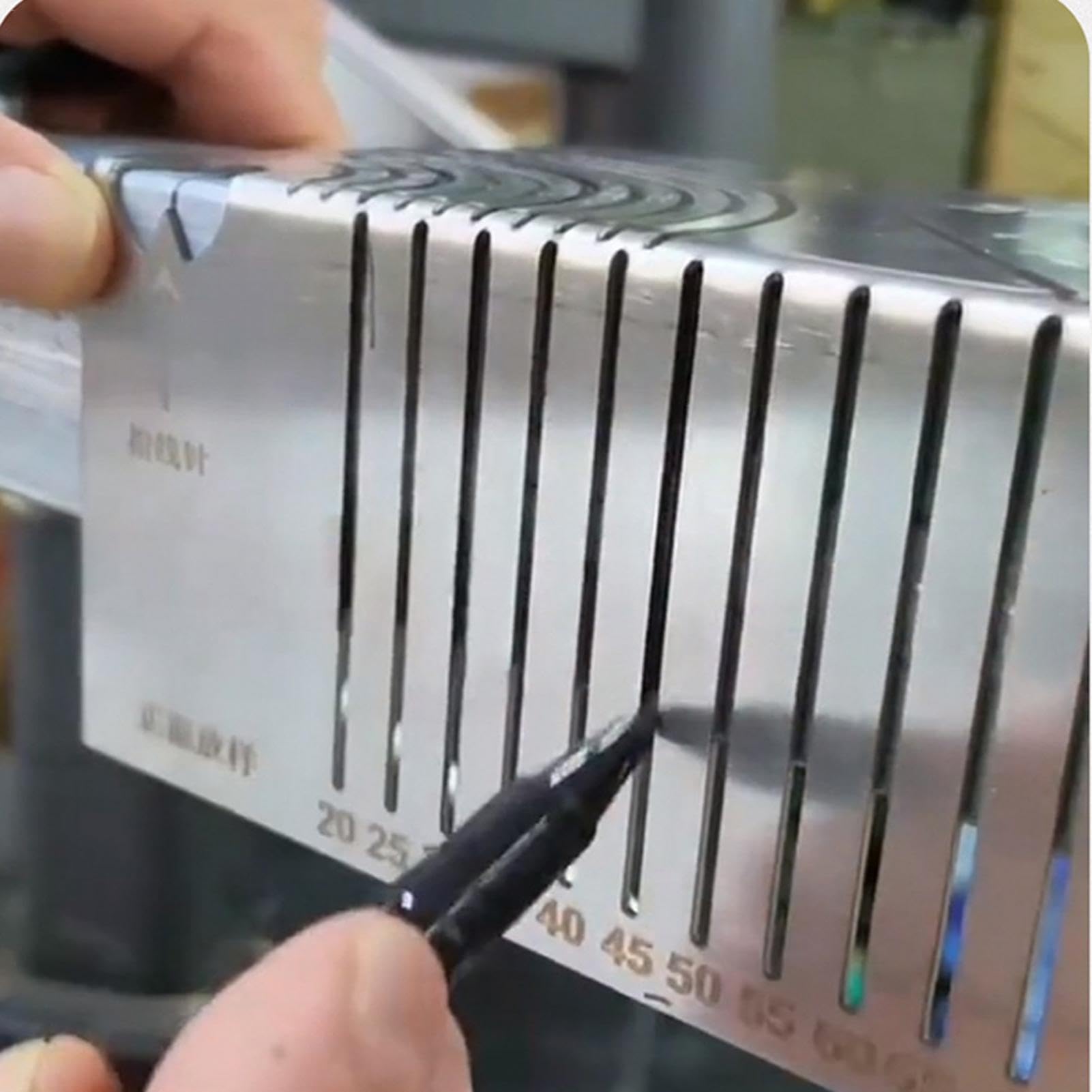 Strumento di marcatura Anglearc, angolo di precisione e, righello parallelo in acciaio inox, strumento di costruzione, righello parallelo, righello pieghevole a 90 gradi,