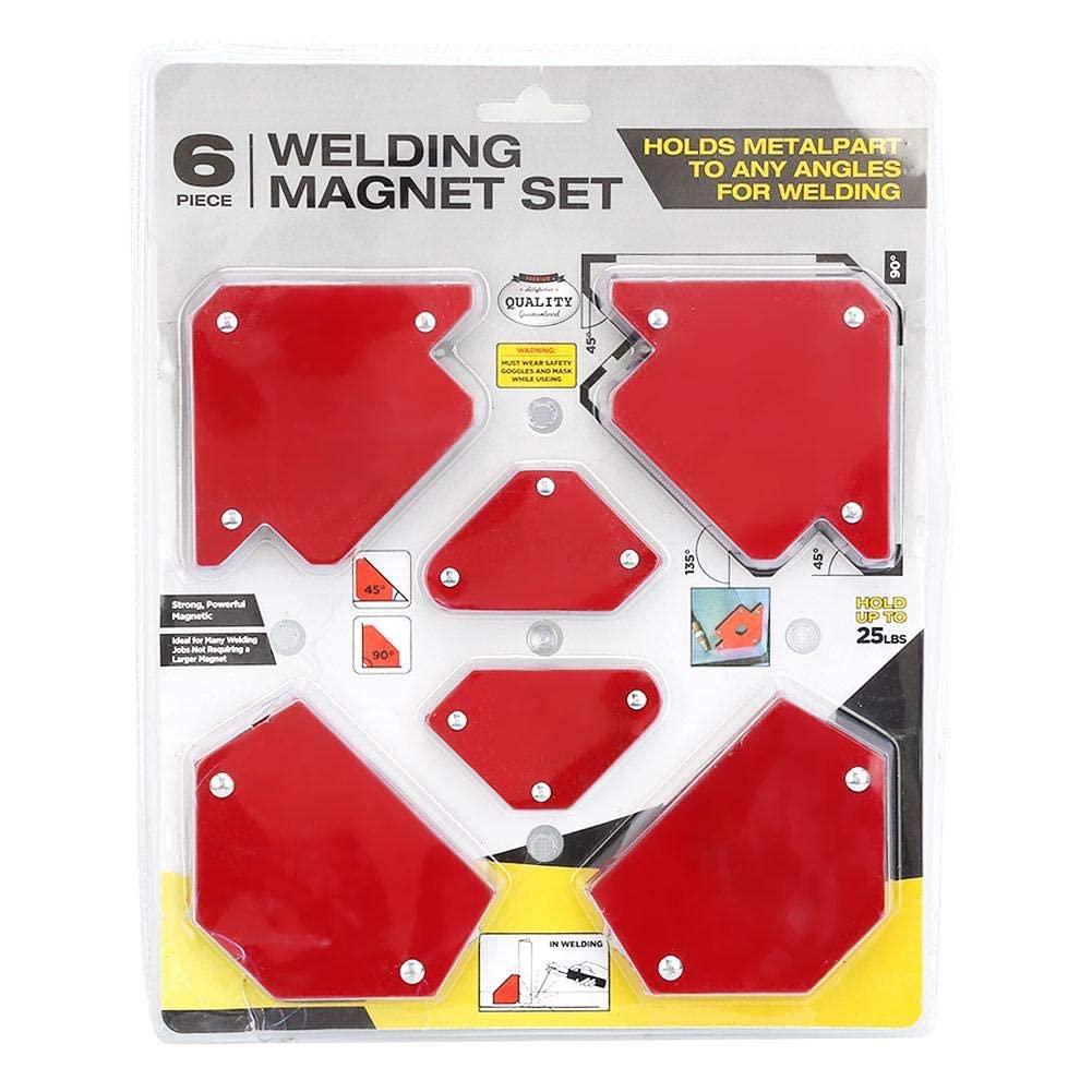 GIZMO Magnetic Welding Clamp, Welding Magnetic Angle Set, Triangle Welding Positioner/Magnetic Fixed Angle Soldering Locator Tools/Magnetic Welding Holder 6 Pcs/Set (B09ZRRNWWJ) Amazon Price History, Amazon Price Tracker