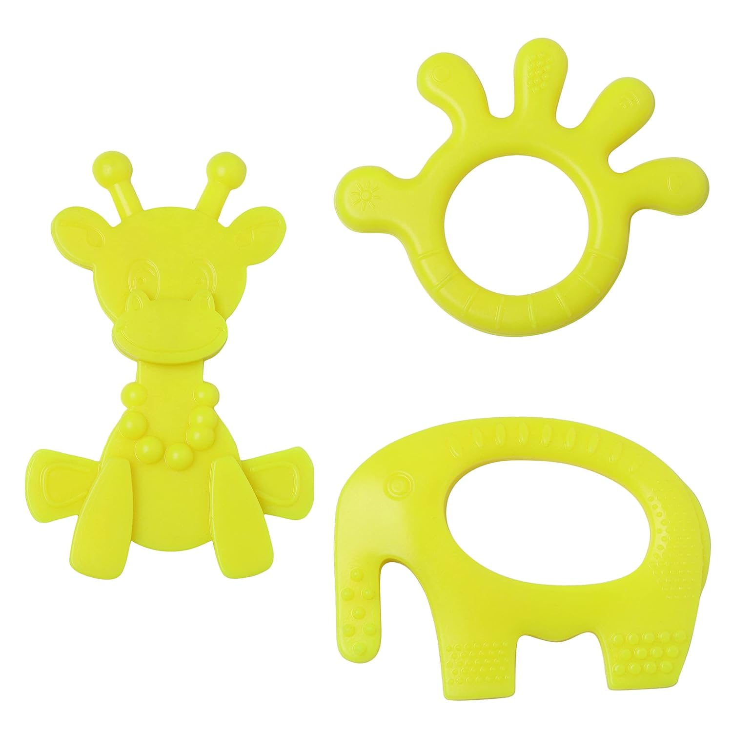 Buy DHONI Silicone baby teether Toy, baby teethers 612 months