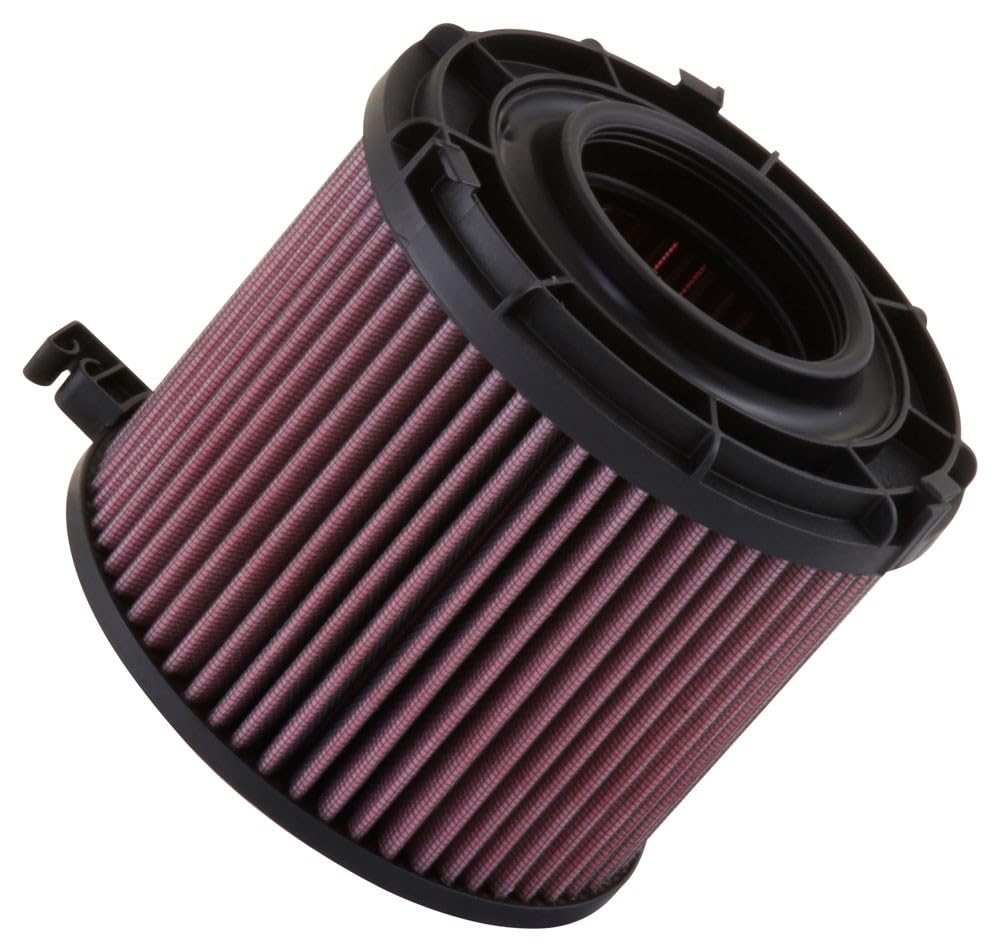 K&N Filtro Aria di ricambio compatibile con Audi A4 (8W/B9) / A5 (F5) / Q5 (FY) 2.0 (Diesel incl. Quattro) 2016- (E-0648)