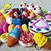 SQUISHIES Value Packs in Great Gift Worthy Packaging - Jumbo Slow Rising Kawaii Squishies Plus Mini Squishy Toy Keychains & Bonus Sample Pack! Comes in Mix, Foodie and Dessert (Cake, Donuts) 12PCS