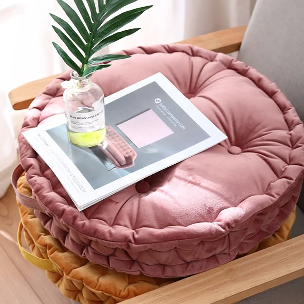 Coussin De Chaise Carré - Convient Pour La Maison, Le Bureau, La Salle