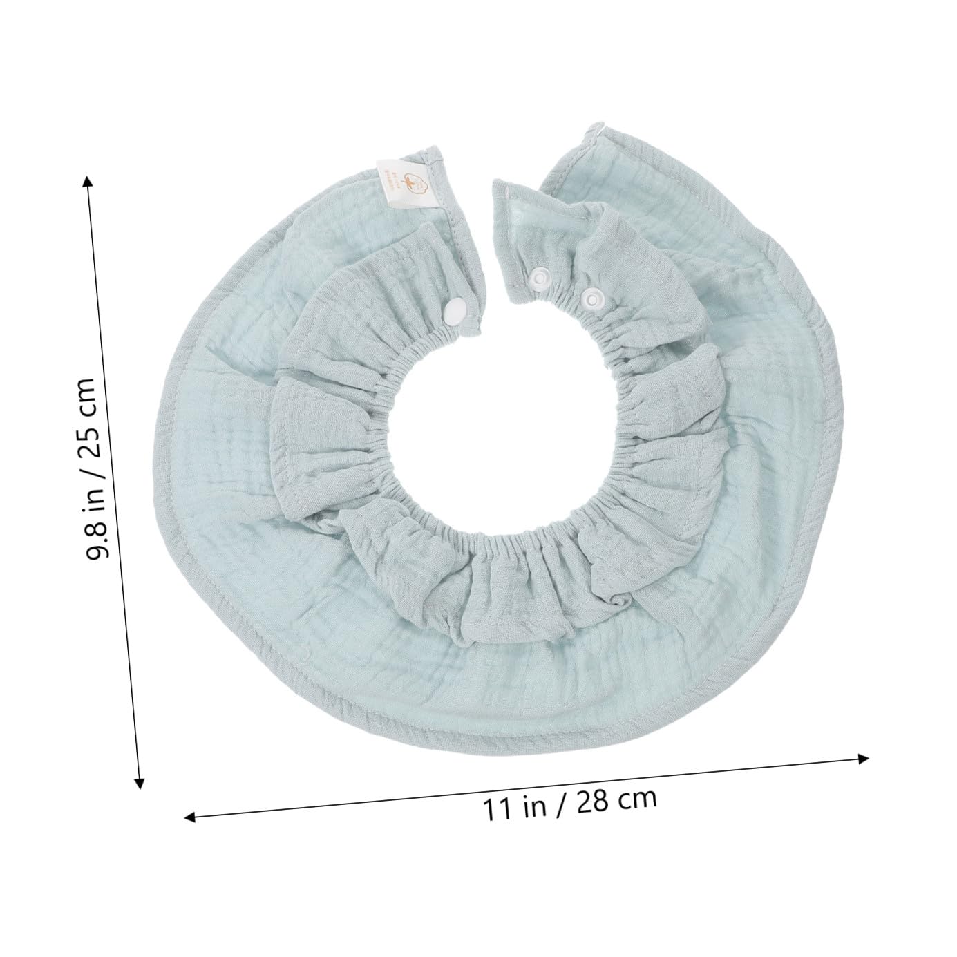 ifundom 6pièces Bavoirs Coton Absorbants Pour Bébés Bavoirs Réutilisables Pour Fille Et Garçon Accessoires De Dentition Doux Et Confortables