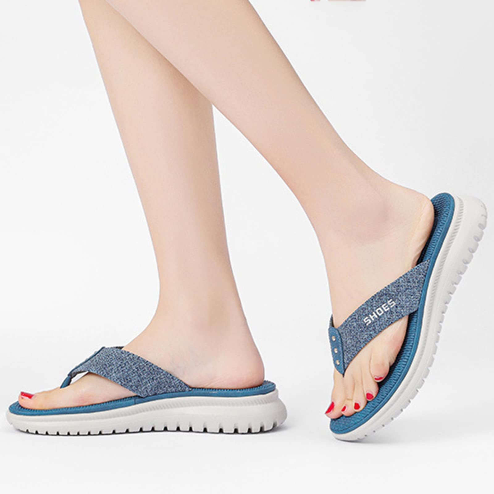 Generico Sandales Et Mules Pour Femmes BohèMes Femme éTé OrthopéDiques Confortables CompenséEs Bout Ouvert éLéGantes Avec Sangle éLastique Et Strass LéGèRes Avec Support Sandales CompenséEs Femme