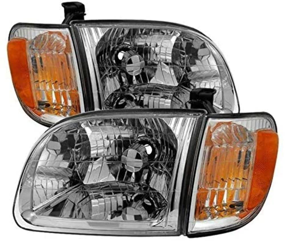 Xtune HD-JH-TTUN00-AM-C Toyota Tundra Headlight