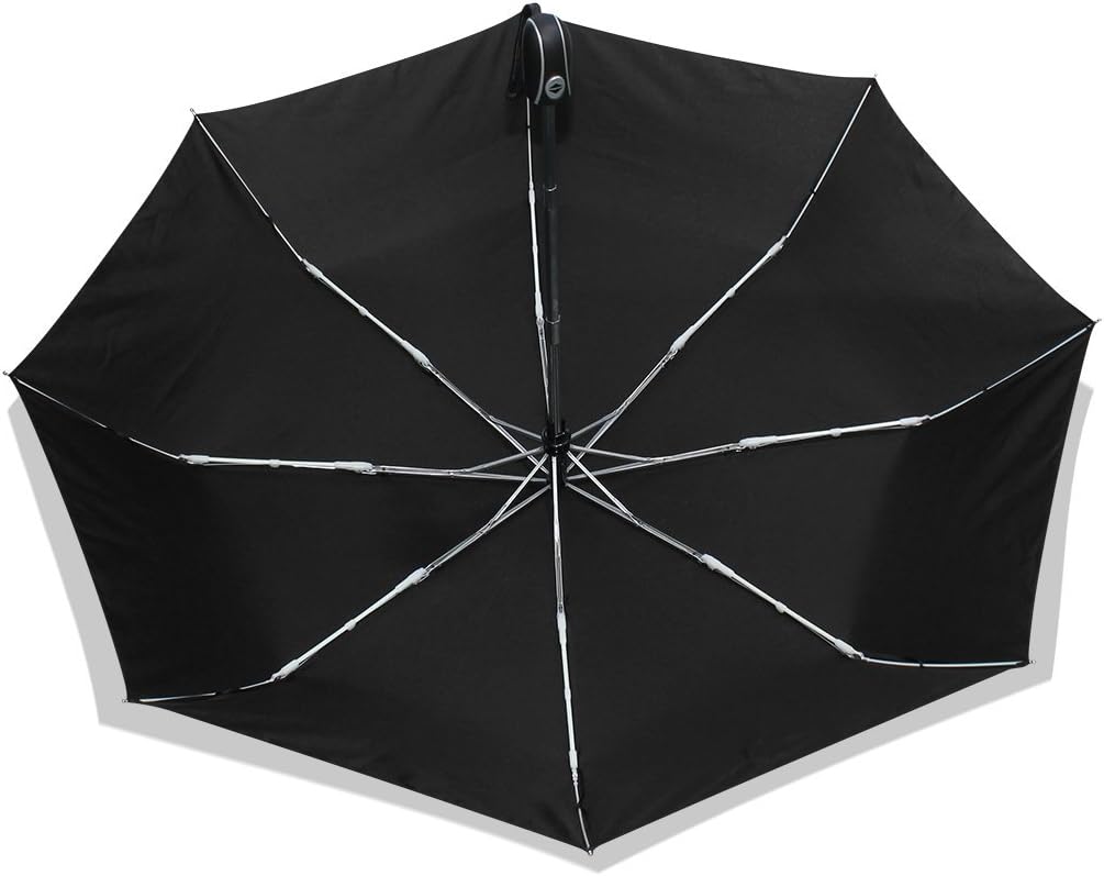 auto Open Close Folding Umbrella Succulents Pattern Unbreakable Sun Strong Anti-UV Foldable Lightweight Big