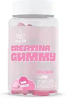Creatina Gummy, Sabor Chiclete (60 Gomas) 3g de Creatina por Dose, Zero Açúcar - My Fit