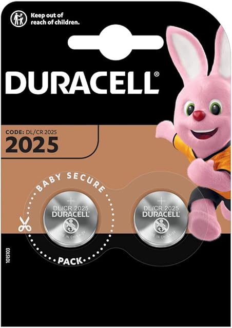 10 X DURACELL 2025 CR2025 LITHIUM BATTERIES