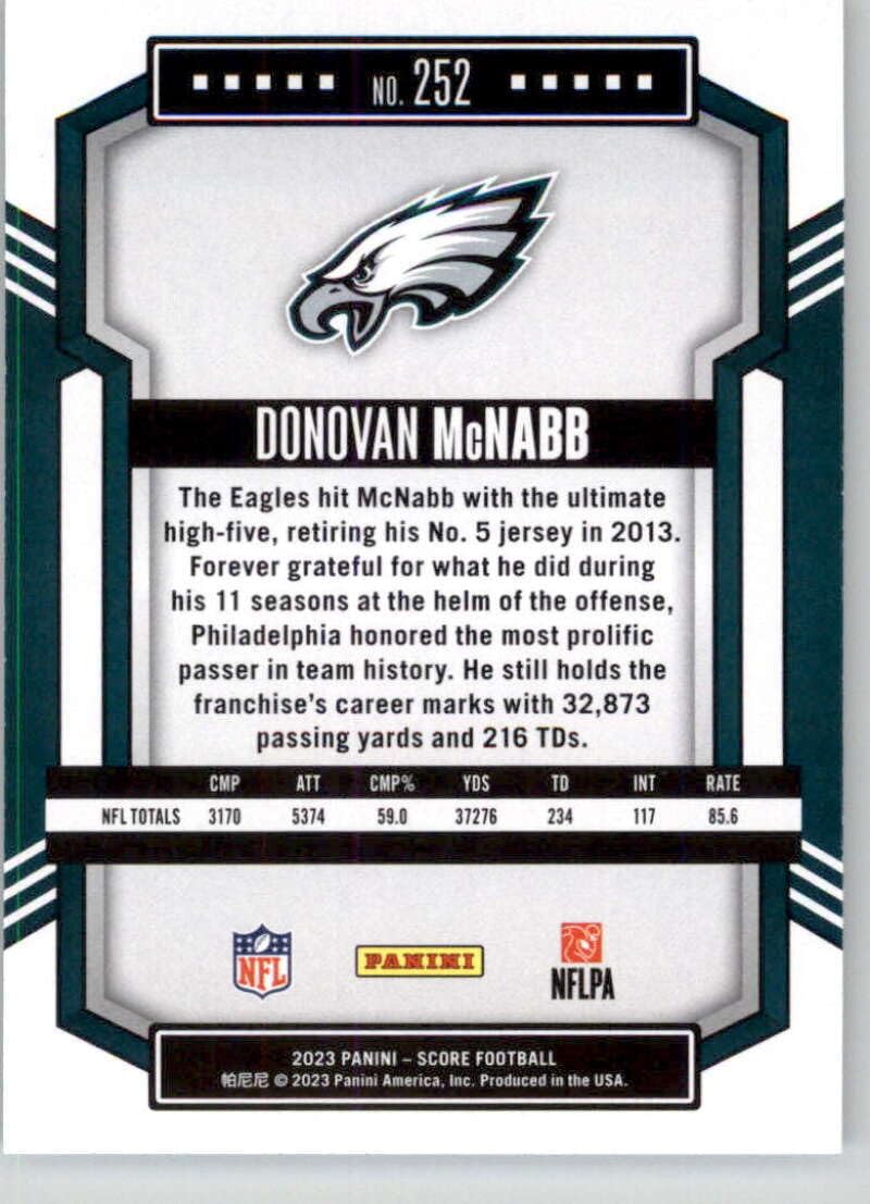 NFL Donovan McNabb サインカード