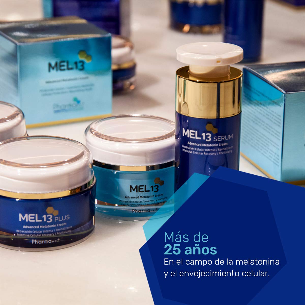 Serum facial | Con melatonina, Ácido Hialurónico y coenzima Q10 | Ayuda a reducir arrugas y flacidez | Estimula el Colágeno y la Hidratación de la piel | 30ml