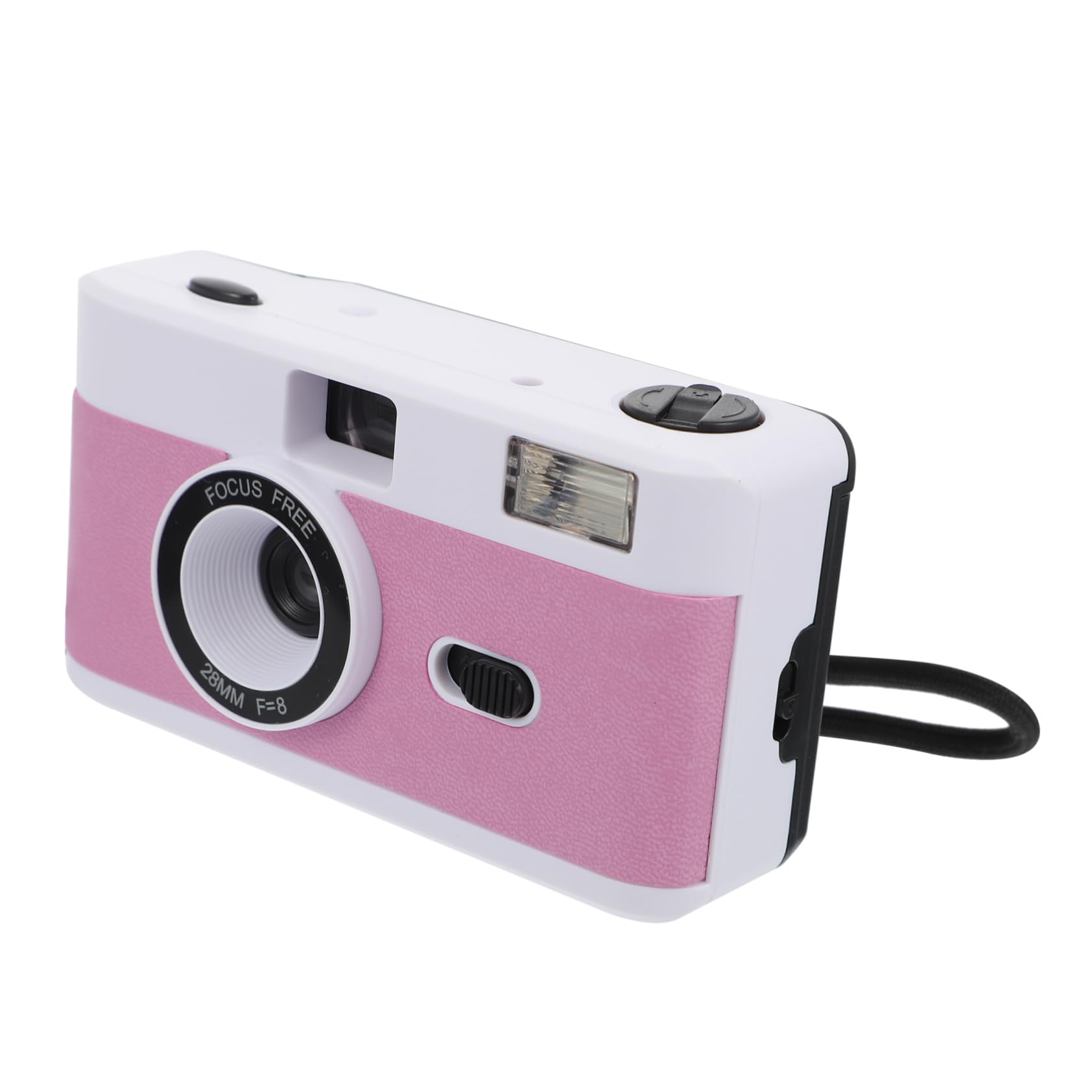 NUOBESTY 1pezzi Riutilizzabile Fotocamera Film in Fotocamera Vintage in Retro in Flash Integrato in Compatibile Pellicole