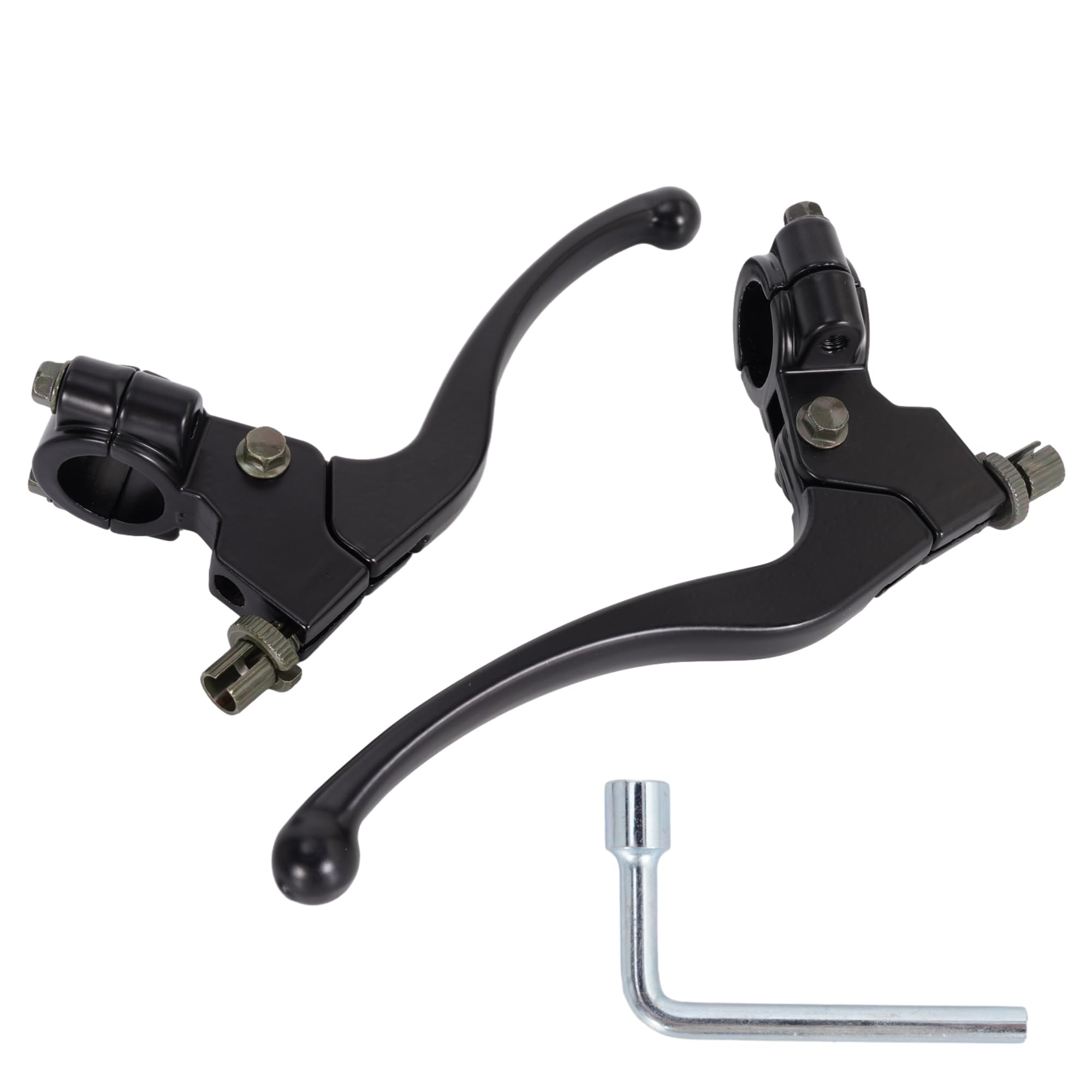 Left Right 7/8" Clutch Brake Handle Levers Perch For XR200r XR100 XR250