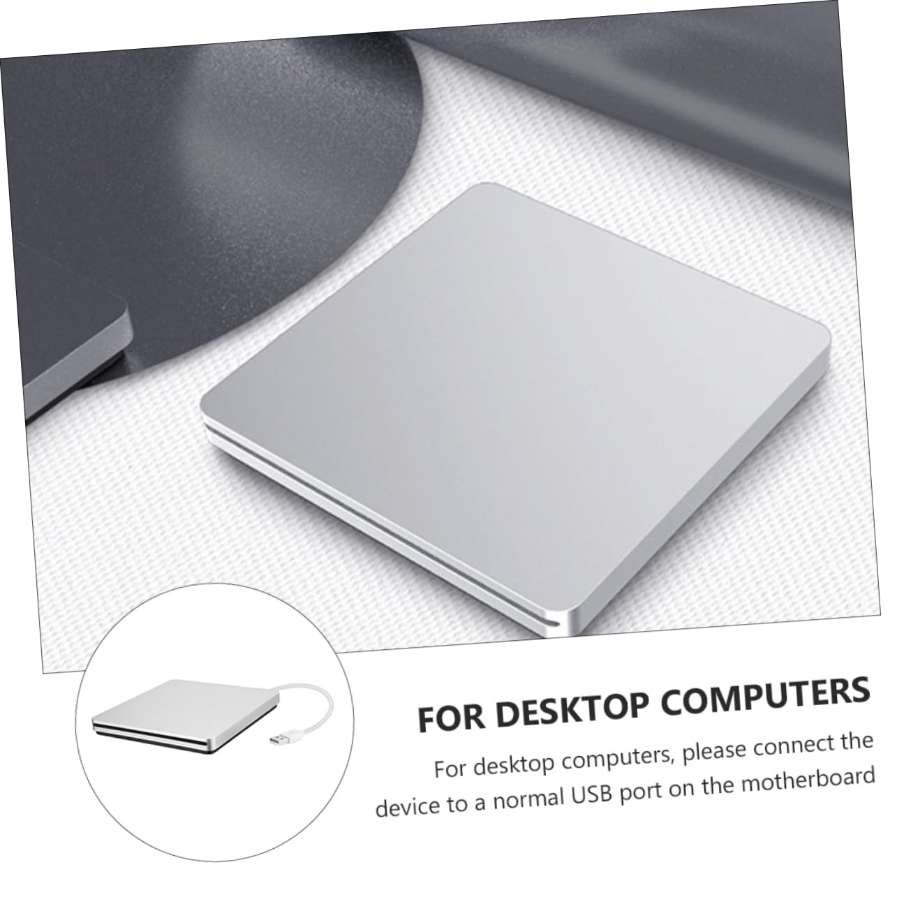 NUOBESTY Unità Dvd Portatile Masterizzatore Dvd Lettore USB per Computer Desktop Laptop Operativo Installazione Dati Veloce Materiale Duraturo Pratico Regalo Amici Familiari Trasporto